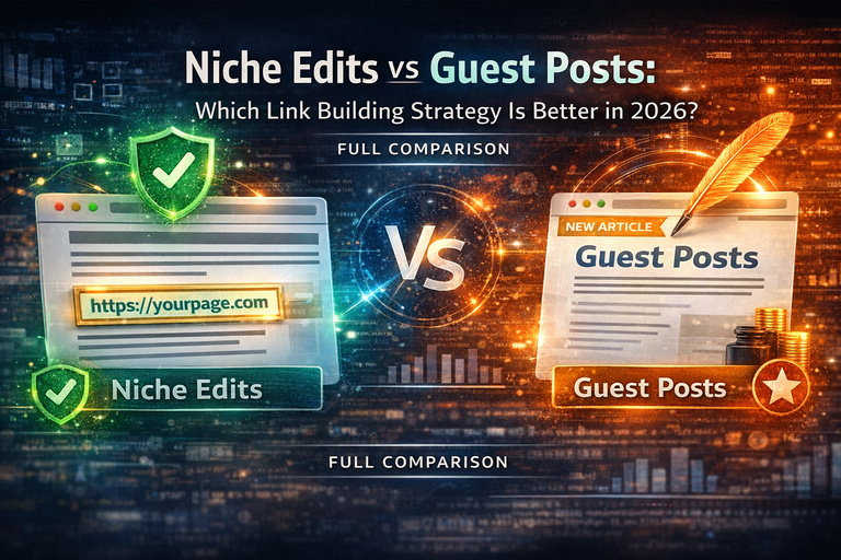 NICHE EDITS VS GUEST POSTS